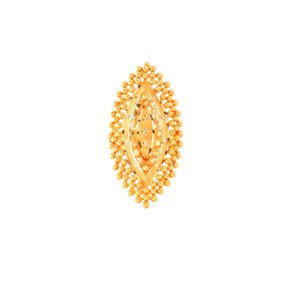 COCTAIL RING PLAIN YELLOW