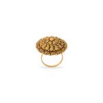 Round antique Cocktail Ring