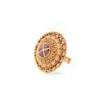 Traditional Antique Adjustable Temple Cocktail Ring