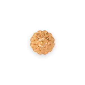 22KT Gold Paisley Floral Ring for Women