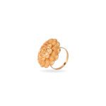 22KT Gold Paisley Floral Ring for Women