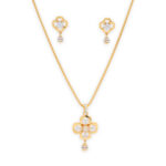 Sparkle Bloom Zircon Set