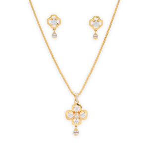 Sparkle Bloom Zircon Set