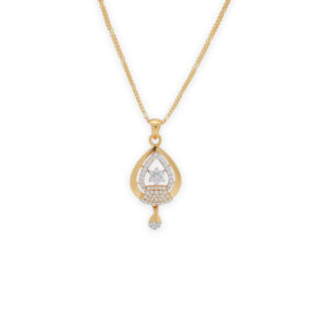Crystal Teardrop Elegance Pendant Set
