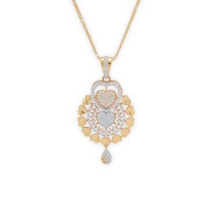 Hearts in Harmony Pendant Set