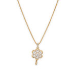 Blossom Glow Zircon Pendant Set