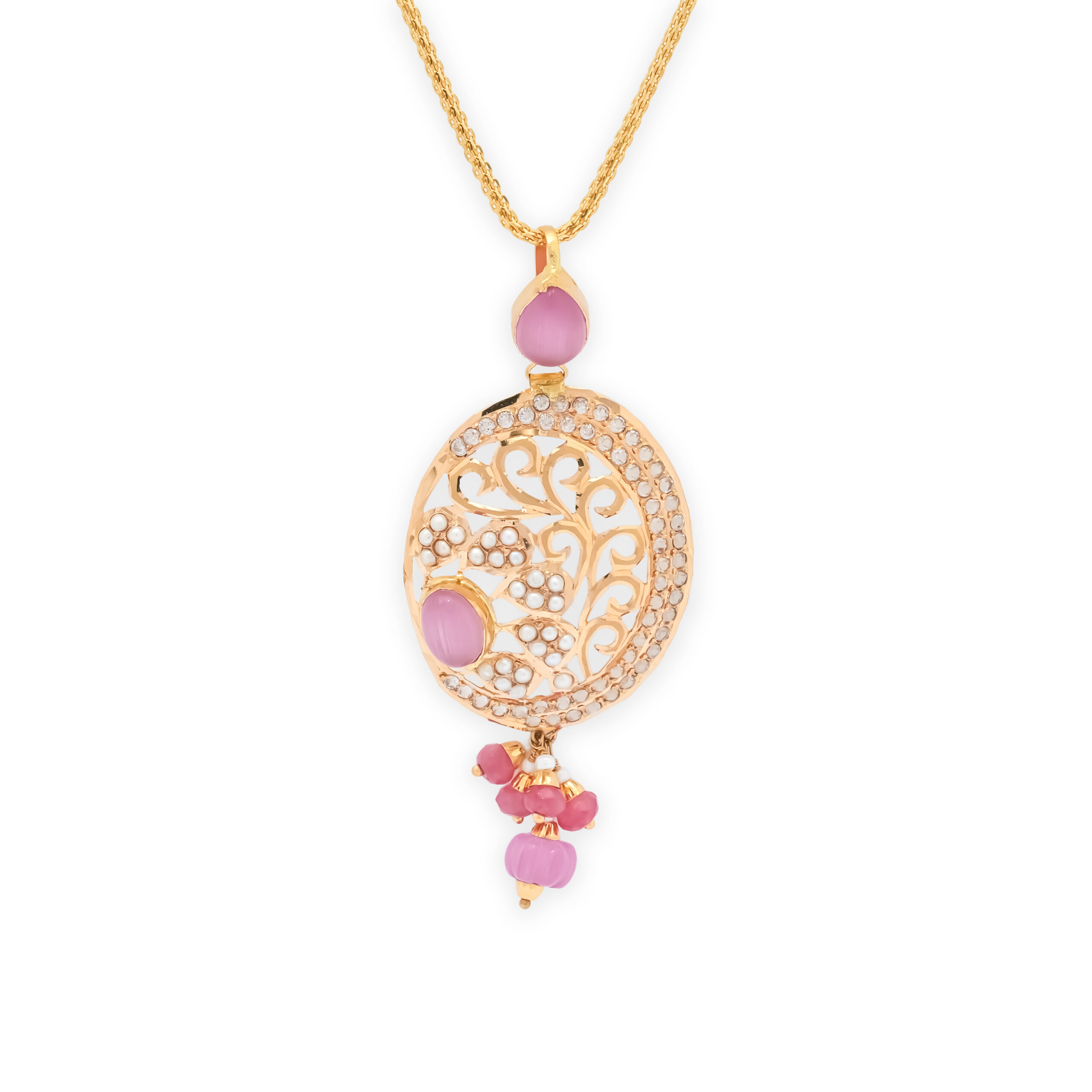 Rose Radiance Filigree Pendant Set Rose Radiance Filigree Pendant Set