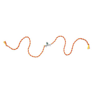 Divine Krishna Rakhi with Silver Toned Charm