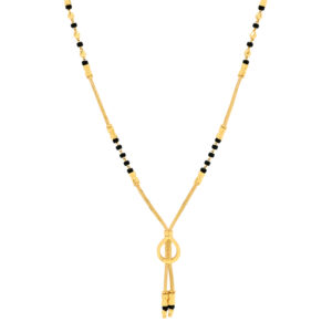 Sleek Circle Pendant Mangalsutra
