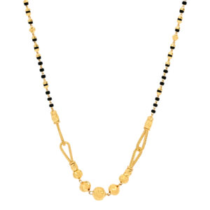 Chic Geometric Gold Mangalsutra