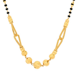 Chic Geometric Gold Mangalsutra