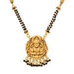 Graceful Lakshmi Gold Mangalsutra Pendant