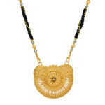 Traditional Maharashtrian Gold Mangalsutra Pendant