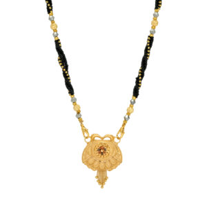 Royal Radiance Gold Pendant Necklace