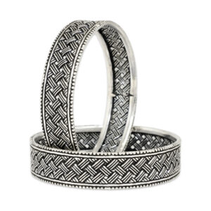 Handcrafted Sterling Silver Bangle Set
