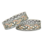 Trinity Weave Sterling Silver Bangles