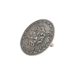 Antique Floral Silver Ring