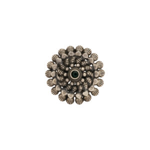 Antique Floral Mandala Brass Knob
