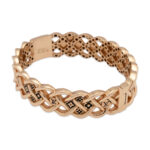 Luxe Braided Monogram Bracelet