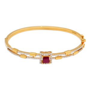 Regal Ruby Zircon Bracelet