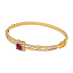 Regal Ruby Zircon Bracelet