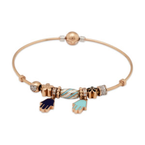 Enamel Charm Bracelet