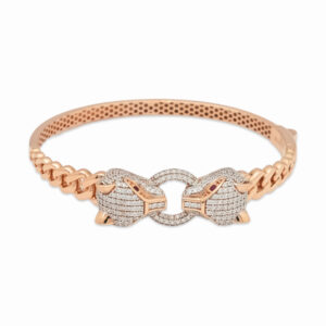 Luxe Panther Head Kada