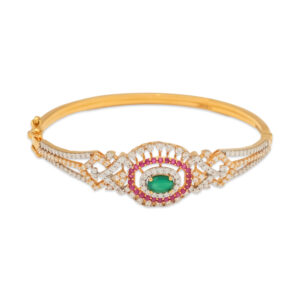 Royal Emerald & Ruby Accent bracelet