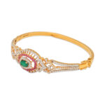 Royal Emerald & Ruby Accent bracelet