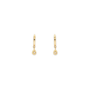 Elegant Gold Teardrop Earrings