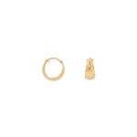 Elegant Gold Hoop Earrings