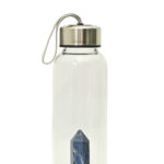 Crystal Infusion Glass Water Bottle