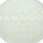 Selenite Chakra Engraved Charging Plate – Energy Balancer