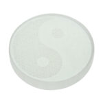 Selenite Yin Yang Plate – Balance & Harmony Energizer