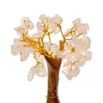 Elegant Rose Quartz Gemstone Tree