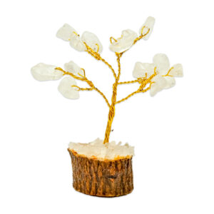 Graceful clear quartz Stone Gemstone Tree
