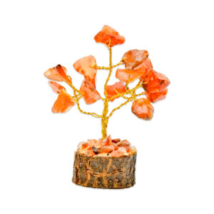 Vibrant Moonga Gemstone Tree