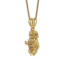 Divine 22KT Gold Panchmukhi Hanuman Pendant – Powerful & Elegant