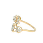 Infinity Spark Diamond Ring – Grace in Every Curve