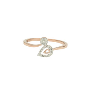 Teardrop Spark Diamond Ring