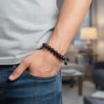 Bold Black Onyx Protection Bracelet