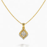Delicate Diamond five centered Pendant